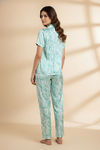 Zivame Satin Pyjama Set - Shrinking Violet — thumbnail 3